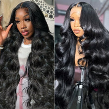 Charger l'image dans la galerie, 13x6 Body Wave Lace Frontal Wigs 100% Virgin Human Hair