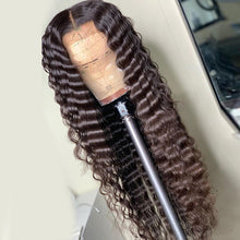 Charger l'image dans la galerie, Deep Wave Affordable 13x4 Lace Frontal Wigs