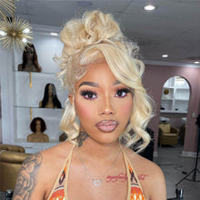 Load image into Gallery viewer, 613 Blonde Body Wave Full Lace Wig 180% Density
