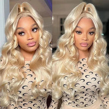 Charger l&#39;image dans la galerie, 613 Blonde Body Wave Full Lace Wig 180% Density
