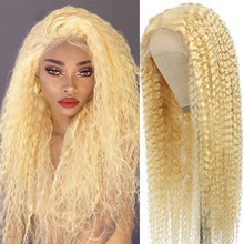 Load image into Gallery viewer, 613 Blonde 5x5 Curly HD Lace Wigs Human Hair
