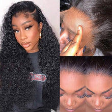 Load image into Gallery viewer, 13x6 HD Lace Curly Frontal Wigs 100% Virgin Human Hair
