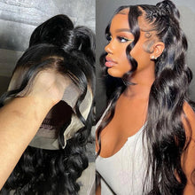 Charger l&#39;image dans la galerie, 150% Density Full Lace 4x4 Silk Base Wig Body Wave Human Hair Wigs
