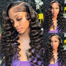 Load image into Gallery viewer, Loose Deep Wave 13x4 Lace Front Deep Parting High Quality Wigs
