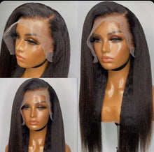 Charger l&#39;image dans la galerie, 13x4 Lace Frontal Wigs Kinky Straight Wig
