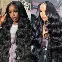 Charger l&#39;image dans la galerie, 13x6 Body Wave Lace Frontal Wigs 100% Virgin Human Hair
