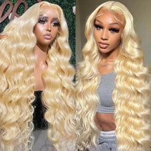 Charger l&#39;image dans la galerie, 13x6 613 Blone HD Lace Wigs Loose Wave 100% Human Hair
