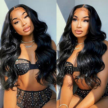 Load image into Gallery viewer, Silky Smooth Sleek Loose Body Wave 13x4 Lace Frontal Wig
