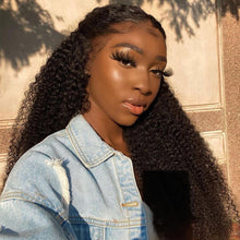 Charger l&#39;image dans la galerie, No Tangling! Wonderful Afro Kinky Curly 13x4 Lace Frontal Wig
