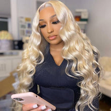 Charger l&#39;image dans la galerie, 613 Blonde 13x4 lace frontal wigs blonde long body wave lace front Wig
