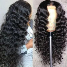 Load image into Gallery viewer, Loose Deep Wave 13x4 Lace Front Deep Parting High Quality Wigs
