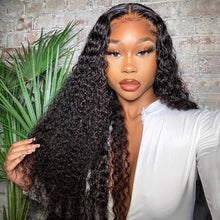 Charger l&#39;image dans la galerie, 13x4 Feather-like Texture Tangle-free Romatic Wave Curly Lace Wigs
