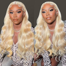 Load image into Gallery viewer, 613 Blonde 13x4 lace frontal wigs blonde long body wave lace front Wig
