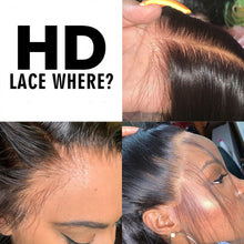 Load image into Gallery viewer, HD Lace Undetectable Invisible Lace Straight 13x4 Frontal Lace Wig
