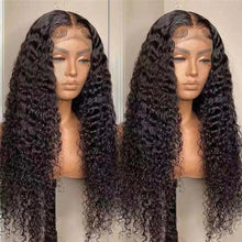 Load image into Gallery viewer, Tangle-free Romatic Wave Curly 13x4 Lace Frontal Wig
