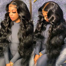 Charger l&#39;image dans la galerie, Silky Smooth Sleek Loose Body Wave 13x4 Lace Frontal Wig
